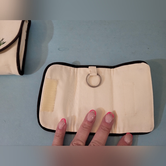 Hand Painted/Made Clutch Purse and Key Case - Picture 7 of 10